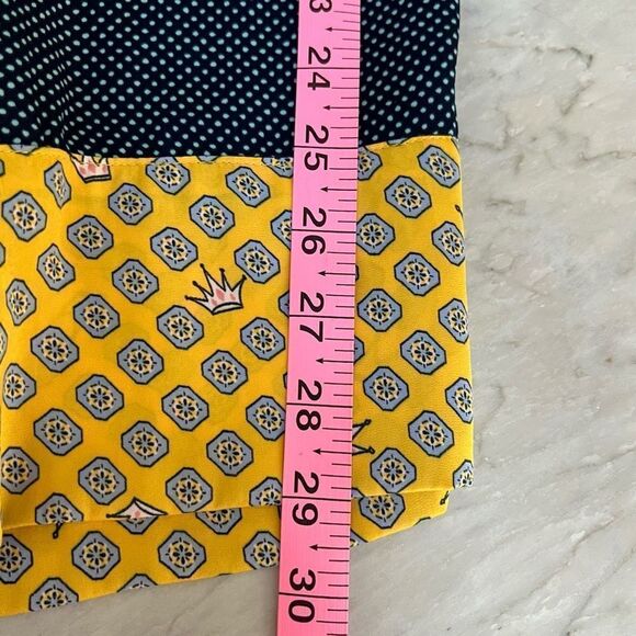 Aerie Womens Multi Color Patchwork Wide Leg Elastic Waist Pull On Pants Size S - Picture 6 of 6